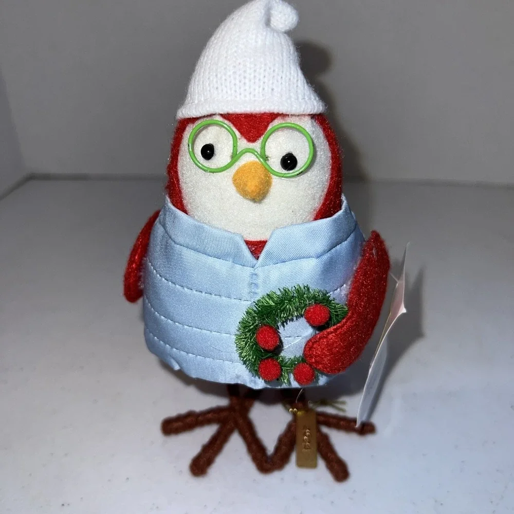 RARE NEW 2024 TARGET WONDERSHOP FEATHERLY FRIENDS CONIFER BIRD WINTER CHRISTMAS